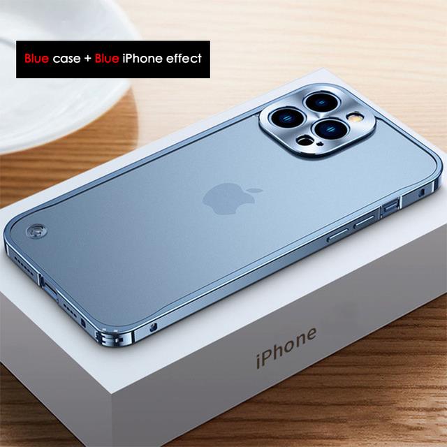 Magnetic Charging Aluminium Case Cover for iPhone